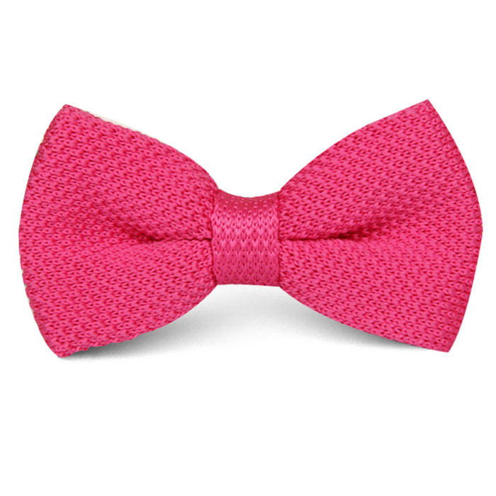 knitted bow ties